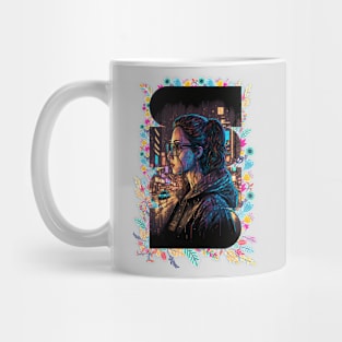 Colorful Girl City Mug